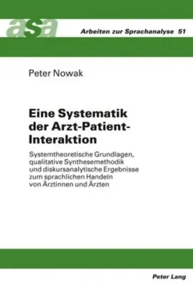 Obrázek produktu pro Eine Systematik der Arzt-Patient-Interaktion