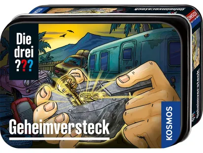 Zdjęcie produktu dla Franckh-Kosmos Trzy tajne kryjówki (duża puszka)