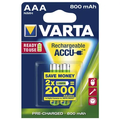 Produktbild von Varta Akku Longlife Ready2Use Micro A
