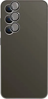 Produktbild von Kameraglas für Galaxy S25, MyScreen Diamond Glass Camera Lens Cover, Schwarz