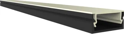 Produktbild von Ultraflaches LED Alu Aufbauprofil 2m EXO-NLN1_14 (14 mm) –| Aluminiumprofil für LED-Strips
