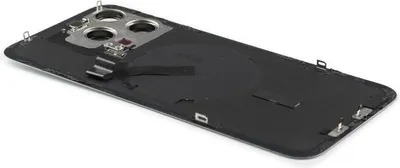 Produktbild von Original Pulled Akkudeckel Backcover Inkl. Kameralinse & Wireless Charging Titanium Weiß für iPhone 15 Pro Max & Werkzeug