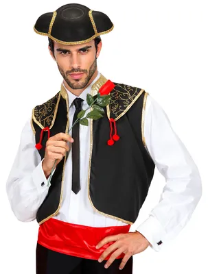 Produktbild von "TORERO" (Weste, Gürtel) - Größe: M/L