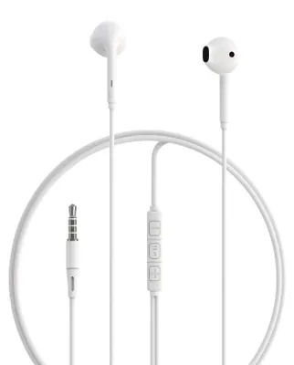Zdjęcie produktu dla Devia Słuchawki Przewodowe Kintone A3 Jack 3,5Mm Douszne Białe