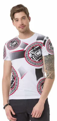 Produktbild von CT692 Herren T-Shirt mit großem Frontprint