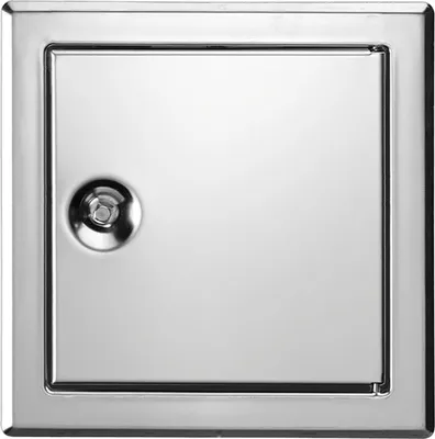 Produktbild von UPMANN Revitür SOFTLINE Edelstahl 150x150 Vierkantverschluss - 20650