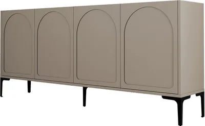 Produktbild von Skye Decor, Lyon 79 - Atlas, Black, Wohnzimmerschränke, Atlas, 180 x 79 x 35 cm