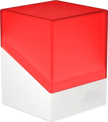 Produktbild von Ultimate Guard Boulder Deck Case 100+ SYNERGY Rot/Weiß