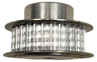 Obrázek produktu pro Řemenice, šířka: 5 mm, 30 zubů, řemen 6 mm, hliník, T2, Ozdowski