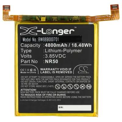 Produktbild von vhbw 1x Akku kompatibel mit Motorola Edge X30 5G 2021, X30 XT2201-2, 30 Ultra, X30 Handy Smartphone Telefon (4800 mAh, 3,85 V, Li-Polymer)