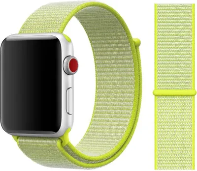 Obrázek produktu pro Originální sportovní náramek Apple Sport Loop 38/40/41 mm MRHU2ZM/A v barvě Flash Light