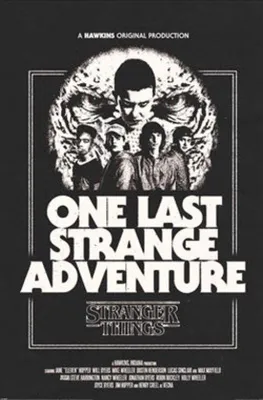 Image de Stranger Things 5 - One Last Adventure - 61x91,5cm - Affiche Poster