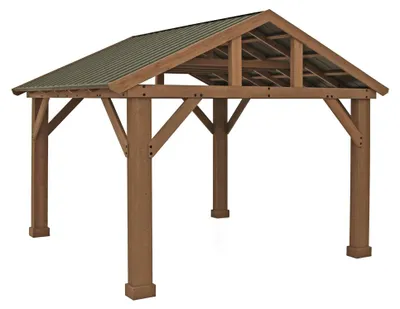 Produktbild von Westmann Holz Pavillon Yukon 1412 Natur 366x427x330 cm