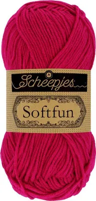 Produktbild von Scheepjes Softfun 50g 2655 Cerise
