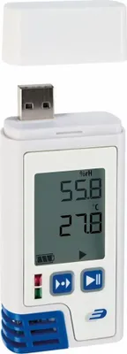 Image de TFA - Enregistreur de données de température et d'humidité LOG210 31.1058.02 - blanc
