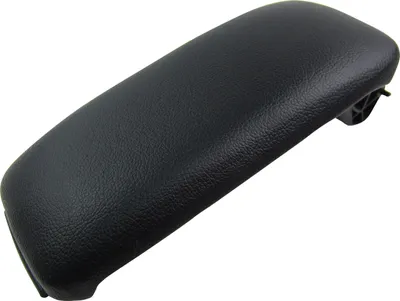 Image de Couvercle cuir noir pour accoudoir central d'origine pour Audi A3 / S3 8P