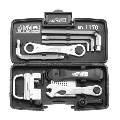 Produktbild von SuperB Fahrradschlüssel-Set Mini-Koffer 24-teilig