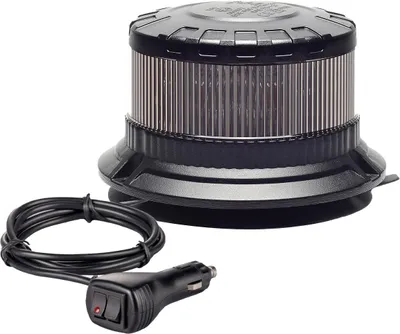 Produktbild von Berger & Schröter 16 LED Rundumleuchte Warnleuchte Blitzleuchte 12/24V Magnetfuß