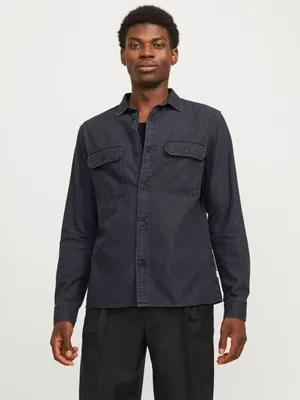 Image de Jack & Jones Travis Chemise à manches longues Noir L Hommes Noir L