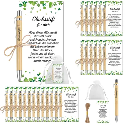 Produktbild von 26 Sets Kugelschreiber "Glücksstift" als Geschenk