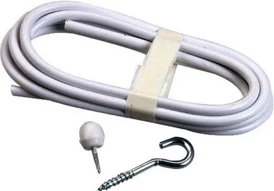 Immagine prodotto di Unyqoos® Altri tipi di spirali per tende, 1,5 m – Barra a spirale per tende (150 cm)