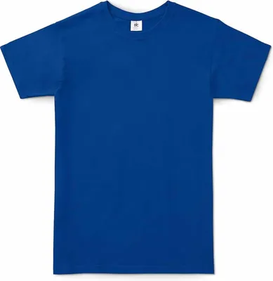 Productafbeelding van B&C E150 Uni T-shirt – Lichtgewicht Comfort & Stijl - Koningsblauw, S
