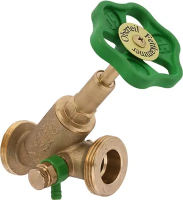 Obrázok produktu pre Js Voľnoprietokový Ventil, S Vonkajším Závitom, S Odvzdušnením, St.sp., Dn50, Ag2 3/4", Dvgw