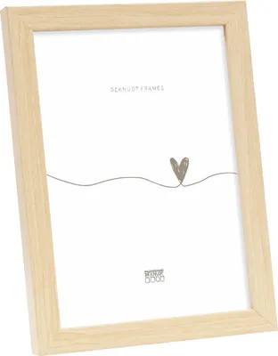 Image de Deknudt S243H1, cadre photo en bois, motif naturel, 15x15 cm