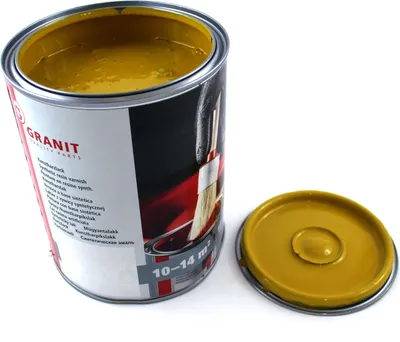 Immagine prodotto di Komatsu Gelblack RAL 1132 NOPOLUX WICKENS GRANIT 1 l Dose