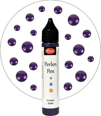 Obrázek produktu pro ViVA DECOR Perlen Pen 28 ml fialová