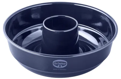 Produktbild von Dr. Oetker Frankfurter Kranz Ø 26 cm, Kranzform mit Quarz-Emaille-Versiegelung, Backform der Serie BACK-LIEBE EMAILLE (Farbe: Blau)