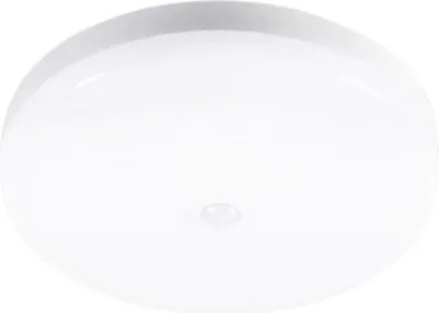 Produktbild von LED-Deckenleuchte, Ø 22 cm, 12 W, 2835 SMD, für Innen- und Außenbereich, mit Bewegungsmelder, 6500 K, weiß