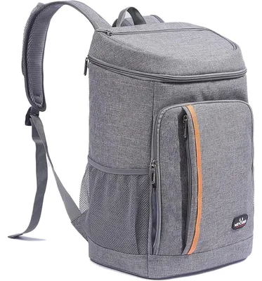 Productafbeelding van Koeltas 26 liter, thermische picknicktas, geïsoleerde koelzak, grijs