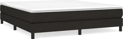 Produktbild von vidaXL Boxspringbettgestell Schwarz 180x200 cm Stoff