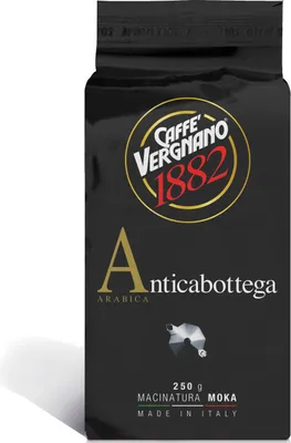 Produktbild von Caffè Vergnano 1882 Anticabottega Moka | gemahlen | 250g Vakuumpackung