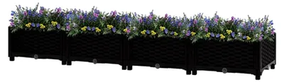 Produktbild von Anzuchttisch für Garten und Terrasse, 160 x 40 x 23 cm, Polypropylen