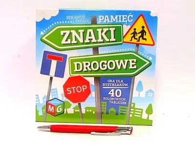 Zdjęcie produktu dla Gra Pamiec Znaki Drogowe 0175 01751