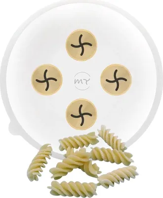 Produktbild von Matrize POM/Messing - Fusilli 4P 9 mm - für Philips Pastamaker Avance / 7000er