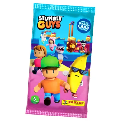 Produktbild von Panini Stumble Guys Karten Serie 1 - Sammelkarten Trading Cards - 1 Booster