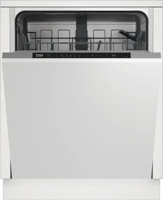 Produktbild von Beko DIN35321, Voll integriert, Standardgröße (60 cm), Weiß, Schwarz, Tasten, Berührung, LED
