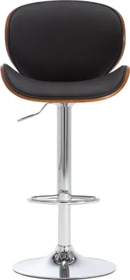 Produktbild von vidaXL Barhocker Schwarz Kunstleder