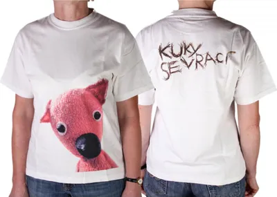 Produktbild von Kinder-T-Shirt mit Kuky-Aufdruck S, Kinder-T-Shirt Kuky kehrt zurück mit Kuky-Aufdruck, Größe 3,5 mm. S
