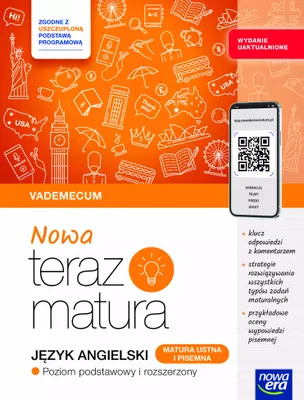 Obrázok produktu pre Teraz matura Język angielski 2025-2026 Vademecum Zakres Podstawowy i Rozszerzony