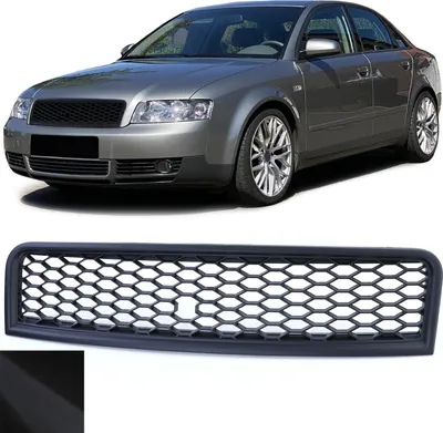Produktbild von Kühlergrill Sportgrill Grill Waben SCHWARZ MATT für Audi A4 8E B6 ab 2000-2004