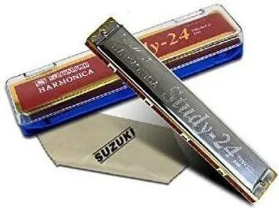 Produktbild von Suzuki Mundharmonika Studie-24, 24 Löcher, 178x22x22 mm