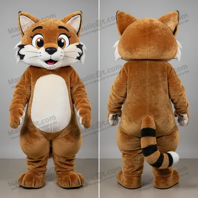 Immagine prodotto di Costume MASTICOT da cheerleader Bobcat marrone oliva giocoso