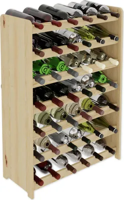 Produktbild von Flaschenregal Weinschrank Weinständer Weinregal für Flaschen RW-3-42 Natur LENMAR