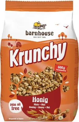 Obrázok produktu pre Barnhouse - Krunchy Honey - 600 g