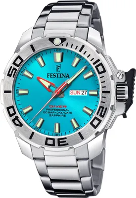 Image de Festina Montre Homme Casual en acier inoxydable argenté UF20665/6