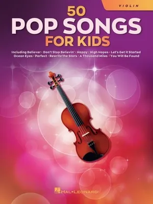 Produktbild von 50 Pop Songs for Kids for Violin